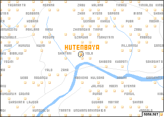 map of Hutenbaya