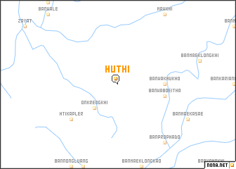 map of Huthi