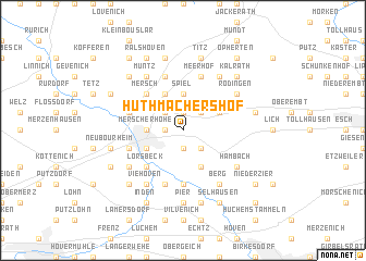 map of Huthmachershof