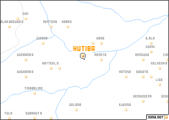 map of Hutʼiba
