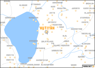 map of Ḩūtīyah