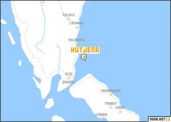 map of Hutjena