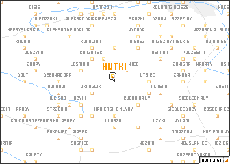 map of Hutki