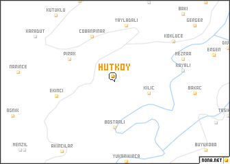 map of Hutköy