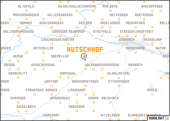 map of Hütschhof