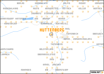 map of Hüttenberg