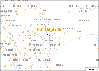 map of Hüttenberg