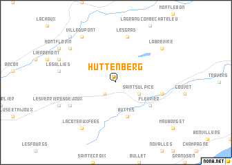 map of Hüttenberg