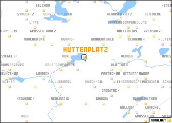 map of Hüttenplatz