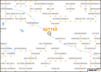 map of Hütten