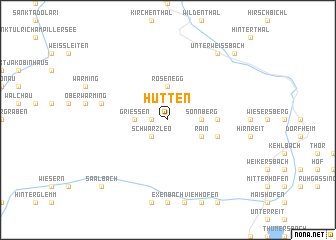 map of Hütten