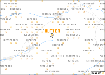 map of Hutten