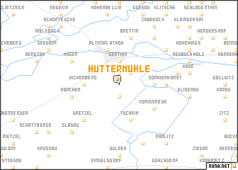 map of Hüttermühle