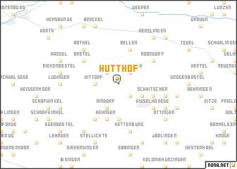 map of Hütthof