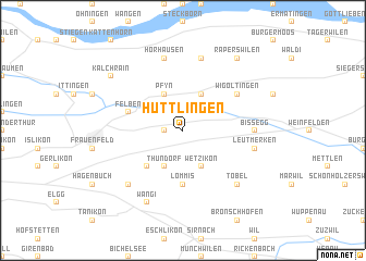 map of Hüttlingen