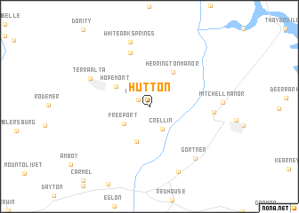 map of Hutton