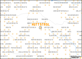 map of Hüttstadl