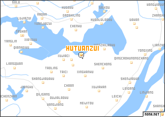 map of Hutuanzui