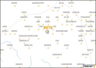 map of Hutu