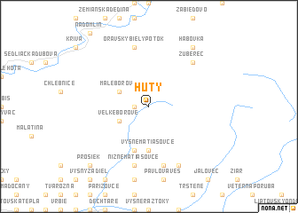 map of Huty