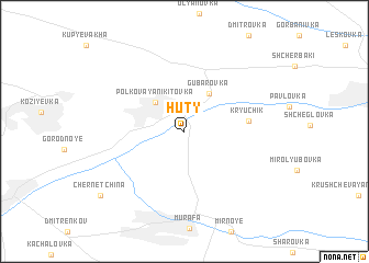 map of Huty