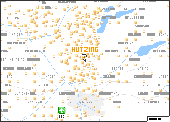 map of Hutzing