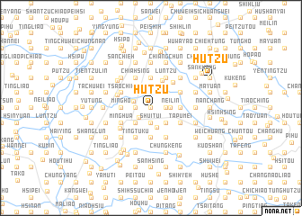 map of Hu-tzu