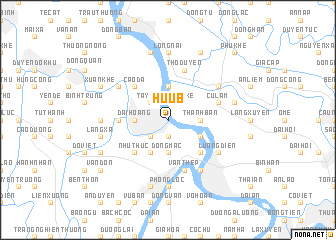 map of Hữu B