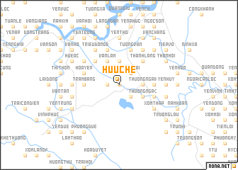 map of Hữu Chê