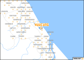 map of Hữu Cung