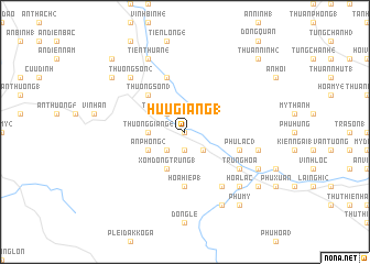 map of Hữu Giang (1)
