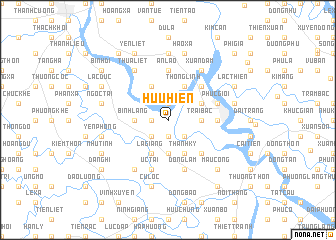 map of Hữu Hiền