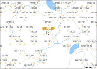 map of Hữu Lập
