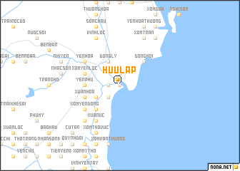 map of Hữu Lập