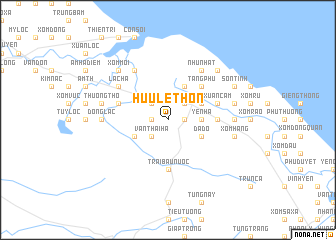 map of Hựu Lệ Thôn