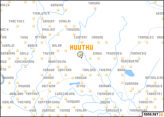 map of Hữu Thủ