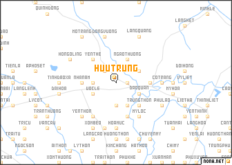 map of Hữu Trung