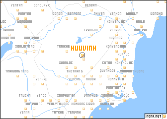 map of Hữu Vĩnh