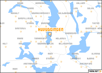 map of Huvudgingen