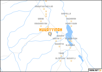 map of Huwayyinah