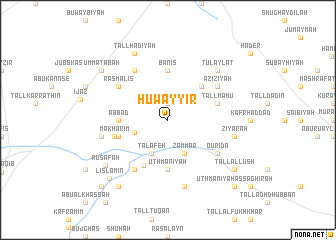 map of Huwayyir