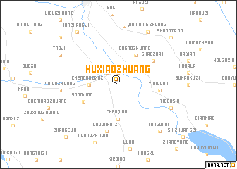 map of Huxiaozhuang