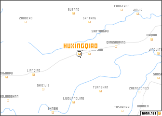 map of Huxingqiao