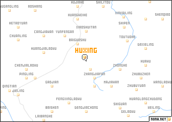 map of Huxing