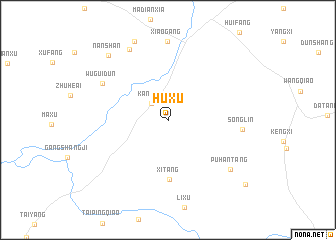 map of Huxu