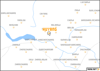 map of Huyang