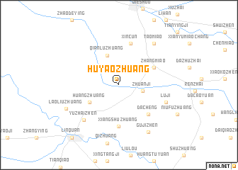 map of Huyaozhuang