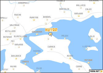 map of Huyar