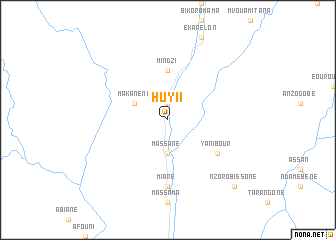 map of Huy II