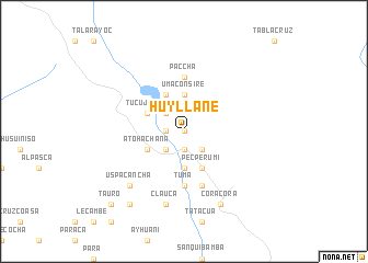 map of Huyllane